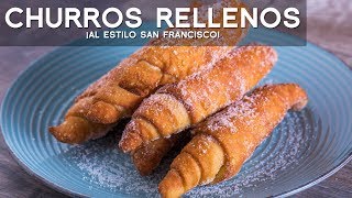 CHURROS RELLENOS  COMIDA PERUANA  RECETA DE ACOMERPE [upl. by Hylton]