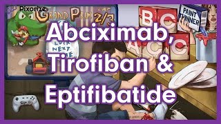 Abciximab Tirofiban Eptifibatide Glycoprotein IIbIIIa Inhibitors Mnemonic for NCLEX [upl. by Sullivan63]