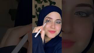 💄🖤 خلودمحمود makeup makeuptutorial مكياج [upl. by Ahsilrak]