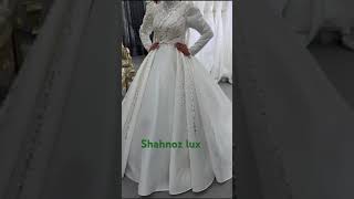 Shahnoz lux abaya weddingdress abayat abayadress [upl. by Aslin]