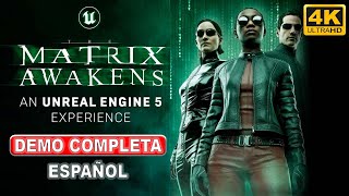 Matrix Awakens  Demo en Español Sub  PS5 4K  No Comentado [upl. by Sirron]