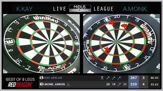 The MODUS ICONS OF DARTS LIVE LEAGUE WEEK 4 DAY 2 [upl. by Gnagflow626]