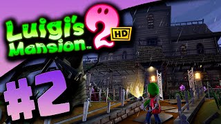 Jugando Luigis Mansion 2 HD  Mansiones Embrujadas [upl. by Aihsotan]