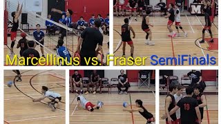 St Marcellinus vs John Fraser Semi  OFSSAA Senior Boys Volleyball  November 10th 2023 [upl. by Valeda639]