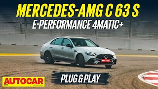 MercedesAMG C 63 S EPerformance review  Power of four  First Drive  Autocar India [upl. by Atirrehs]