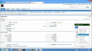 SUGARCRM ASTERISK CTI Integration Features [upl. by Arataj385]