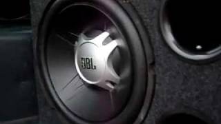 Subwoofer JBL GT51204br car subwoofer [upl. by Naquin]