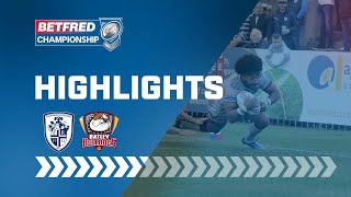 Highlights  Featherstone Rovers v Batley Bulldogs [upl. by Aivatal425]