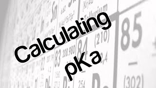 Calculating pKa [upl. by Deane373]