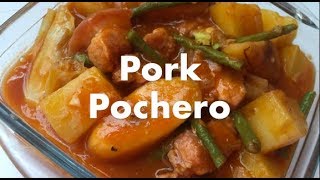 Cooking Pork Pochero [upl. by Zachar]