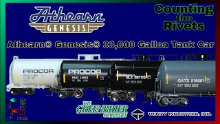 Counting the Rivets  Athearn® Genesis® 33000 Gallon LPG Tank Car [upl. by Nirac]