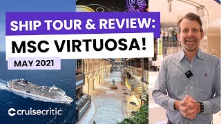 MSC Virtuosa Ship Tour What Its Like Onboard MSCs Newest Ship May 2021 [upl. by Herodias]