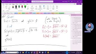 HA2T54 Intro to Inverse Functions [upl. by Zipnick286]