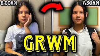 GRWM PARA IR A LA ESCUELA🏫 [upl. by Anelac120]