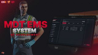 MDT EMS  FiveM Script  ESXQBOXQB [upl. by Terr76]