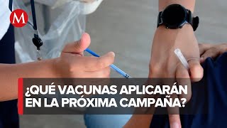 Inicia vacunación contra covid19 e influenza estacional en México [upl. by Gardy]