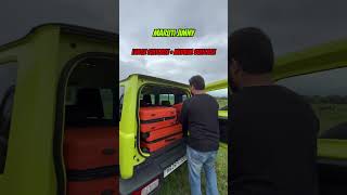 Mahindra Thar Roxx Vs Maruti Jimny Boot Testing comaprison [upl. by Anitahs]