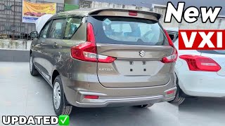 NEW ERTIGA VXI 2024 SECOND BASE MODEL ✅ MARUTI SUZUKI ERTIGA VXI 2024 Grey Review [upl. by Edlin114]