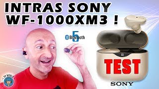 TEST  Intras SONY WF1000XM3  True Wireless Bluetooth 5 [upl. by Shapiro]