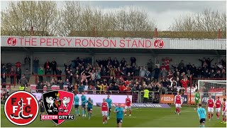 901 INJURY TIME LIMBS FLEETWOOD TOWN VS EXETER CITY VLOG [upl. by Llydnek]