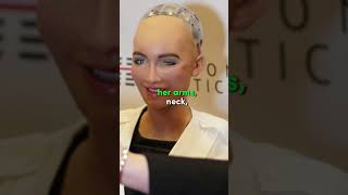 Fun facts on Sophias body sophiarobot sophia robot ai usa robotics airobot funny trending [upl. by Ennagrom]