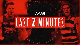 Brisbane v Geelong  Round 22 2019  AAMI Last Two Minutes  AFL [upl. by Everick]