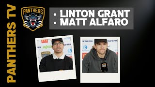 Panthers TV Grant and Alfaro on the weekend preview [upl. by Einnaffit]