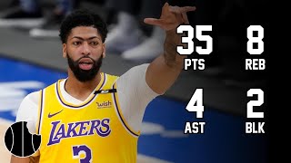 Anthony Davis Highlights  Lakers vs Suns  25th Oct 2024 [upl. by Addi]