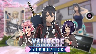 All 1980s Mode Rivals Tasks  Yandere Simulator [upl. by Ecienal720]