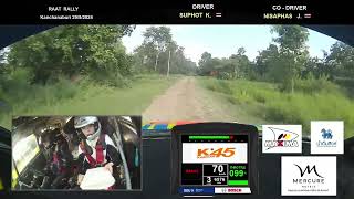 Thailand Rally RAAT 2024 Kanchanaburi 2892024 [upl. by Cutter613]