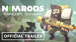 NIMRODS GunCraft Survivor – Official Steam Next Fest Gameplay Trailer [upl. by Htebasil987]