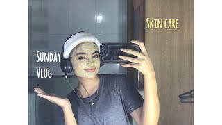 My sunday skincare routine vlog  WANIA AZAM vlogs  sunday reset vlog [upl. by Ayit668]