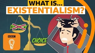 What is existentialism  AZ of ISMs Episode 5  BBC Ideas [upl. by Ecnerol567]