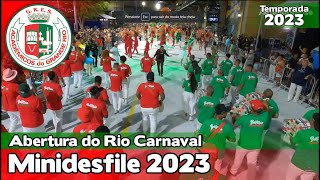 Grande Rio 2023 ao vivo  Minidesfile na Cidade do Samba MD23 [upl. by Steinke]