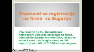 Kako do rabota vo Evropa  registracija na firma vo Bugarija [upl. by Aelam]