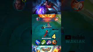 BRODY BUILD DANO x BUILD CRÍTICO Brody Tricks Tutorial mlbbcreatorcamp mobilelegends shorts [upl. by Iaw179]