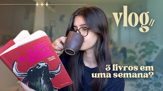 vlog TBR da próxima semana e organização de leituras [upl. by Clint]