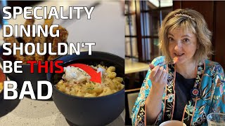 🤯 The BEST and WORST FOOD We Ate on Ruby Princess Speciality Dining [upl. by Llenrahc]