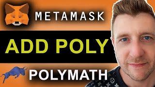 Easily Add Polymath to Your Metamask Wallet NOW [upl. by Soinotna277]