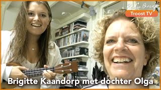 Brigitte Kaandorp met dochter Olga  Radio Oranje Troost TV [upl. by Nilak545]