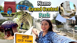 NAMO THE GRAND CENTRAL PARK🌴THANE🤩Lake View🛥️Dubai Hai Ya New York😰Very Peaceful☺️ [upl. by Goerke582]