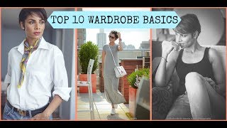 How to build a BASIC WARDROBE from scratch Ultimate guide to my TOP 10 BASICS [upl. by Bald]