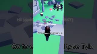 How to do the tyla dance in roblox dance roblox tyladance [upl. by Burchett647]