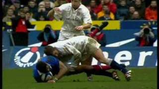 Jonny Wilkinson Famous Big Tackle [upl. by Englebert]