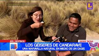 Los géiseres de Candarave de Tacna una maravilla natural en medio de un oasis [upl. by Simonne]