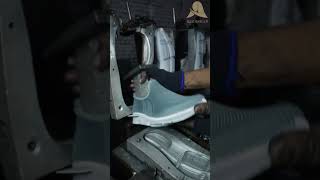 FULL PROCESS TO MAKE A GRAY JOGERS  A2Z SKILLS a2zskills handmade joger shoes laboury [upl. by Sirromad397]