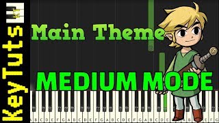 Learn to Play Main Theme from Legend of Zelda  Medium Mode [upl. by Acinorev]