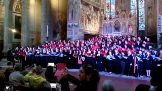 Gaudeamus Igitur StudentenChöre Pfingsten 2015 in Florenz [upl. by Flodnar]