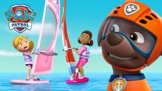 Pups Save the Surfers from a huge wind storm  PAW Patrol Episode  Cartoons for Kids Compilation [upl. by Ladnik]