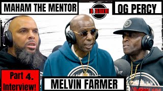 Melvin Farmer OG Percy amp Maham the Mentor on Crip Beginnings Unity Tookie Williams More Part 4 [upl. by Refannej]